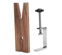 Alomejor Pince à Broches pour Banc de Bijoutier en Bois, établi de Haute qualité pour la Fabrication de Bijoux, Outil Essentiel pour le Matériel Artisanal en Bois
