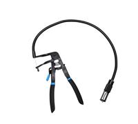 Alomejor Pince à Collier de Serrage Flexible avec Mécanisme de Verrouillage pour Usage Automobile, Outil Durable à Longue Portée de 850 Mm, 1 unité
