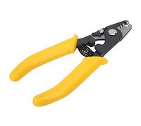 Alomejor Pince à Dénuder Optique CFS 3 en Acier à Haute Teneur en Carbone, 3 Trous Réglables pour un Fonctionnement Sûr à une Main dans les Applications de Fibre Optique