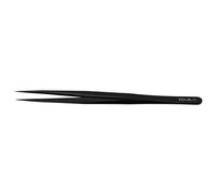 Alomejor Pince à épiler à Pointe Fine, Outil Durable Résistant à la Corrosion pour la Réparation D'appareils Mobiles et de Montres Portables 1x (BLACK)