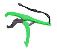 Alomejor Pince à Poisson avec Pince à lèvre en ABS pour Poisson à Pince à pêche Flottante avec Corde réglable(L-Vert)