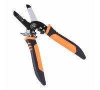 Alomejor Pince à Sertir pour Dénuder les Fils, Outil Manuel Multifonctionnel Robuste et Robuste pour le Serrage des Fils