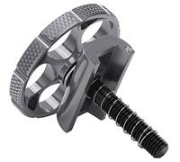 Alomejor Pince ¨¤ Charni¨¨re de V¨¦lo C Boucle CNC Plaque de Pince ¨¤ Charni¨¨re Int¨¦GR¨¦e pour V¨¦lo Pliant Brompton(Titane)