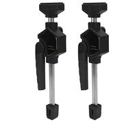 Alomejor Pince de Bureau, Pinces de Travail du Bois Réglables avec Trou de 20 Mm Adaptées au Sciage, au Meulage et au Perçage