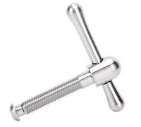 Alomejor Pince de charnière de vélo en alliage de titane Renfort léger pour la stabilité du vélo pliable Convient aux cyclistes sports de plein air Couleur titane d'une pièce