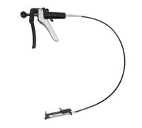 Alomejor Pince de Serrage pour Tuyau Longue Portée avec Câble Flexible de 70 Cm pour Utilisation Automobile et Plomberie, Outil de Contrôle de Précision pour les Espaces Restreints