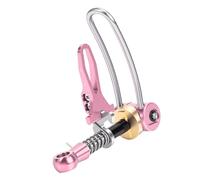 Alomejor Pince de Tige de Selle de Vélo de 31,8 Mm, Dégagement Rapide en Alliage d'aluminium, Pièces de Vélo Pliantes pour Modèles et 3 Soixante (PINK)