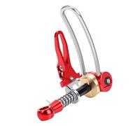 Alomejor Pince de Tige de Selle de Vélo de 31,8 Mm, Dégagement Rapide en Alliage d'aluminium, Pièces de Vélo Pliantes pour Modèles et 3 Soixante (rouge)