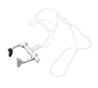 Alomejor Pince-Nez D'apnée avec Sangle Réglable pour Entraînement Débutant en Plongée, Bouchons Nasaux Anti-Perte pour Maintien de L'air Statique et Plongée Dynamique en Piscine, Plastique +