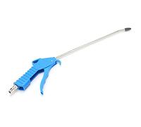 Alomejor Pistolet de Soufflage D'air, Outil de Nettoyage de la Poussière à Haute Pression pour Usage Domestique et en Usine, Calibre de Tuyau en Acier Inoxydable de 6mm Bleu