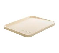 Alomejor Planche à Découper de Cuisine, Bords Surélevés Robustes et Durables pour la Cuisine Maison, Planche à Découper la Viande pour Légumes et Fruits 14,6 X 11,0 X 0,8 Pouces