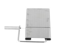 Alomejor Planche à DéCouper le Fromage en Métal, Facile à Nettoyer, Planche à Couper le Fil à Haute efficacité pour le Beurre de Cheddar et les Légumes, Cuisine Familiale