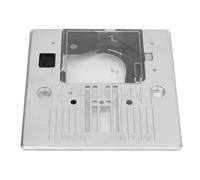 Alomejor Plaque à Aiguille pour Point Droit, Remplacement Professionnel Durable pour Machine à Coudre C5980Q 9100 pour la Couture Domestique, Acier Q235, 3,1 X 3,2 Pouces