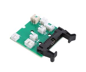 Alomejor Plaque D'adaptation Hotend de Remplacement pour 3 Pro Plus avec Contrôle D'extrusion Stable pour une Expérience D' 3D Fluide, fabriqué à Partir de PCB de Haute qualité