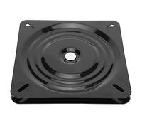 Alomejor Plaque de Base Pivotante, Base Rotative Durable pour Meubles de Maison, 10 Pouces, Facile à Installer pour Chaise, Chaise de Bar, de Bureau