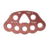 Alomejor Plaque de Connexion, Résistance élevée 36KN, Point d'ancrage Polyvalent, Plaque d'ancrage Robuste for Alpinistes Professionnels, secouristes en Montagne et travaux aériens