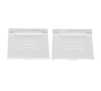 Alomejor Plaque de Couverture D'aiguille, Accessoires de Couture de Remplacement Parfaits pour Machine à Coudre 505 505A, Matériau ABS Résistant à L'usure, 2 Pièces