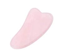Alomejor Plaque de Mise au Rebut de santé en Quartz Rose pour des Soins de Massage de la Peau Lisse, Pierre 100% Naturelle 2,8 Oz