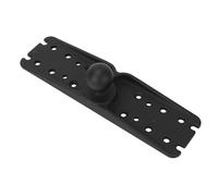 Alomejor Plaque de Montage à Bille Durable de 1,5 Pouces, pour Détecteur de Poissons, Traceurs GPS, électronique Marine sur Bateau