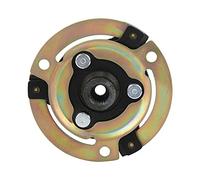 Alomejor Plaque de Rechange en Métal pour Moyeu d'Embrayage de Compresseur A C avec 4 Boulons, Embrayage de Compresseur de Climatisation OEM 5N0820803A pour Réparation A3