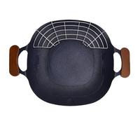 Alomejor Plaques de Grill Coréen - Base de Grille en Alliage en Aluminium pour Réunions en Plein Air