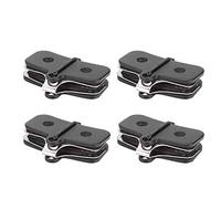 Alomejor Plaquettes de Frein, 4 Paires Plaquettes de Frein à Disque, durables et Haute Performance, Disque, Ensemble de Plaquettes pour Vélo pour Randonnée, Ville, Montagne