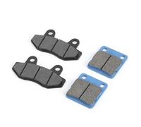 Alomejor Plaquettes de Frein, Durables, Hautes Performances Avant et Arrière pour Pit Dirt Bike 50 90 110 125 140 150 160