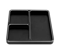Alomejor Plateau à Vis RC en Alliage D'aluminium, Organisateur Durable pour Modèles RC, pour Modèle d'avion de Bateau de Voiture (Black)