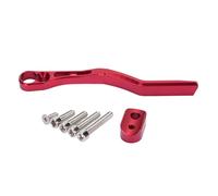 Alomejor Plateau de Chaîne de Vélos Chaines Stables en Alliage en Aluminium: Gardien du Vélo au Look Exquis (Rouge)