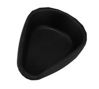 Alomejor Plateau Doseur de Grains de café, Tasse à Mesurer Créative en Silicone pour Grains de café, Pas de Déversements pour le Kit Barista à Domicile, Silicone de qualité Alimentaire (BLACK)