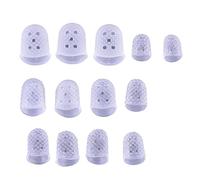 Alomejor Plectres de Doigts de Guitare Antidérapants en Gel de Silice, Protecteurs de Doigts Lisses et Polis pour Débutants, Matériau ABS Résistant à L'usure