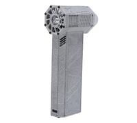 Alomejor Plumeau d'air électrique sans Balais, 150 000 TR/Min, Souffleur à Jet Sec, Ventilateur Turbo pour Sports de Plein Air, Camping, Batterie au Lithium, Jet Sec pour Voiture (Gray)