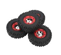 Alomejor Pneus de Voiture RC, Bande de Roulement en Caoutchouc équilibrée à Forte Adhérence pour Divers Terrains, avec Manchon de Coupleur Hexagonal, pour 12423 12427 12428 124006