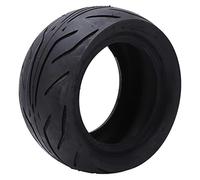 Alomejor Pneus sans Chambre de Scooter électrique, Remplacement de Pneu en Caoutchouc de Vélo électrique de 10 Pouces pour 10x4.50 6