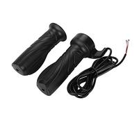 Alomejor Poignée Accélérateur 22,5 mm pour Vélo Électrique - Manette Throttle Compatible avec Câble Intégré, Montage Rapide sur Guidon de 22-25 mm, sans Batterie ni Électronique