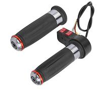 Alomejor Poignée D'accélérateur de Vélo électrique, Poignée Ergonomique en Caoutchouc Souple avec Conception Antidérapante, pour Tricycles électriques, (Marche avant et arrière + réglage de la