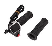 Alomejor Poignée D'accélérateur Réglable de Vitesse de Vélo électrique D'accélérateur D'ebike avec L'accélérateur de Scooter électrique D'affichage à Cristaux Liquides