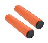 Alomejor Poignée de Guidon, Antidérapantes, Ultralégères, avec Bouchons d'extrémité, pour City Riders, Mountain Bikers, Road Cyclists