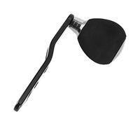 Alomejor Poignée de Moulinet de Pêche, Bras Oscillant Unique en Métal EVA, Rotation Fluide à 360°, Conception Légère et Confortable, pour Moulinets Casting et Tambour.