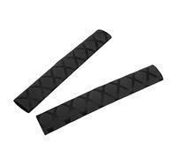 Alomejor Poignée de Pilon, Couverture de Maillet, Décoration à Motif de Grille pour les Amateurs de Percussion (BLACK)
