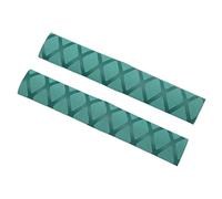 Alomejor Poignée de Pilon, Couverture de Maillet, Décoration à Motif de Grille pour les Amateurs de Percussion (GREEN)