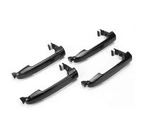 Alomejor Poignée de Porte Extérieure 4 Pièces, Matériau ABS Résistant aux Intempéries, pour Sonata 2005-2010, Installation Facile