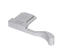 Alomejor Poignée de Pouce Robuste en Alliage D'aluminium pour X100V X100F XE3 XE4, Accessoire de Caméra Ergonomique Confortable pour de Longues Sessions D'enregistrement (Silver)