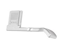 Alomejor Poignée de Repose-Pouce pour Appareil Photo XM5, Poignée Ergonomique en Alliage D'aluminium avec Coussinet en Silicone pour Une sécurité et Un Confort Améliorés (Silver)