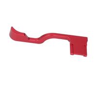 Alomejor Poignée Ergonomique pour Chaussures Chaudes, pour A7M4 A7R4 A7R5 A7M5, Conception Légère en Aluminium Durable pour Une Prise de Vue Confortable, 1 Pièce (Rouge)