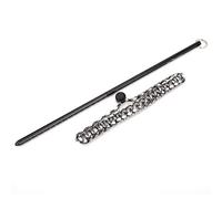 Alomejor Pointeur de plongée Bâton en Alliage d'aluminium Plongée sous-Marine Bruit Maker Tige avec pointeur Poignet réglable Accessoires(Noir)