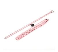 Alomejor Pointeur de plongée Bâton en Alliage d'aluminium Plongée sous-Marine Bruit Maker Tige avec pointeur Poignet réglable Accessoires(Rose)