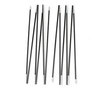 Alomejor Pole de Tente Remplacement en Fibre de Verre Kit de Tige de Tente de Tente Extensible à L'intérieur Pliable pour la Randonnée en Camping (3,4 m)