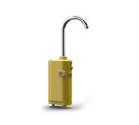 Alomejor Pompe à Oxygène de Pêche Intelligente avec Fonctions D'admission D'eau et D'oxygénation, Pompe à Oxygène D'eau Portable pour les Activités de Pêche en Plein Air (YELLOW)