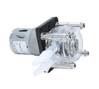 Alomejor Pompe Péristaltique avec Roulement à Billes 500ml/min (12V) | Construction en acier inoxydable, grand débit, tube en silicone, fonctionnement silencieux
